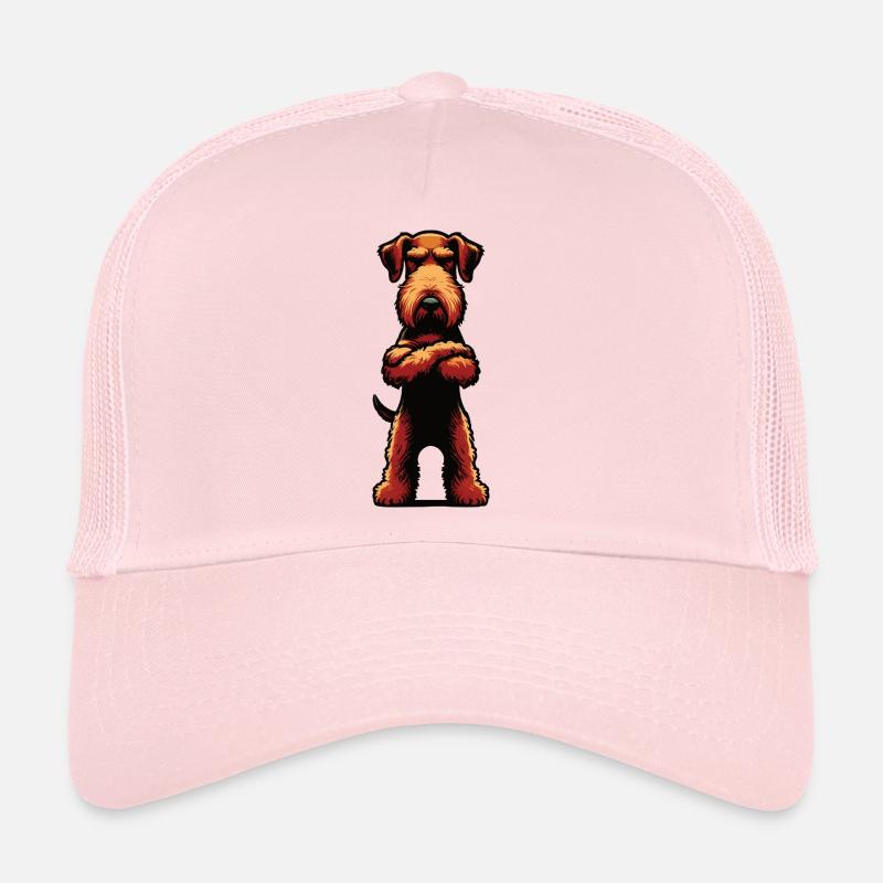Airedale Terrier Airedales Airedale Lover Casquette trucker 