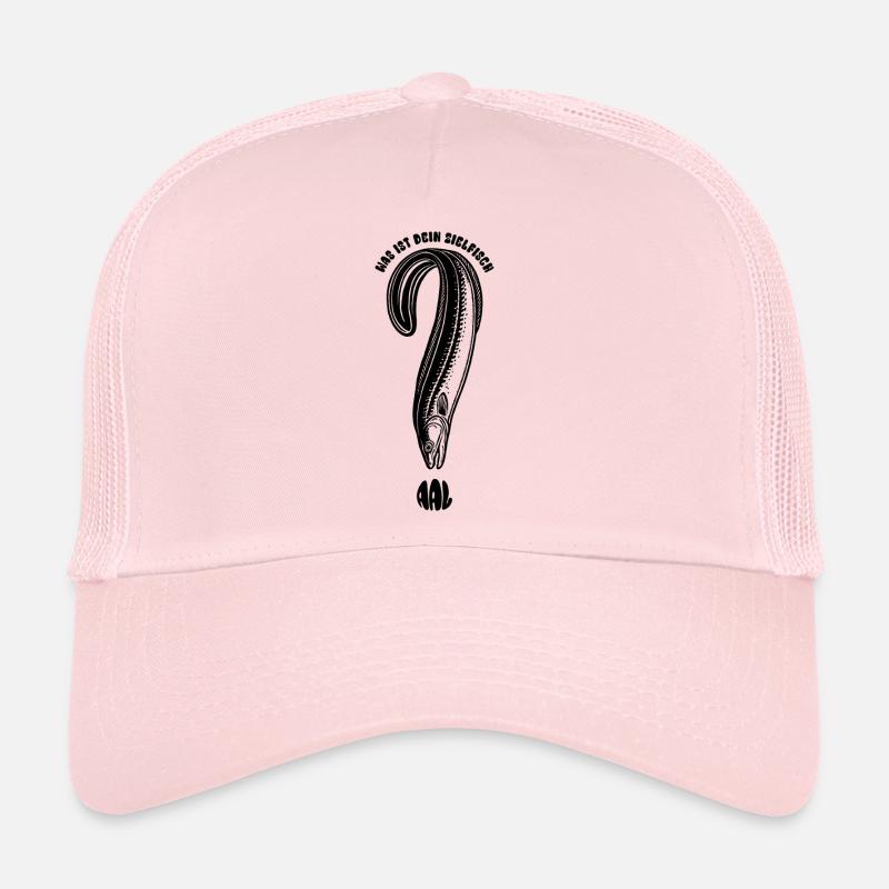 Was ist dein Zielfisch? Aal - Angler Geschenk Trucker Cap