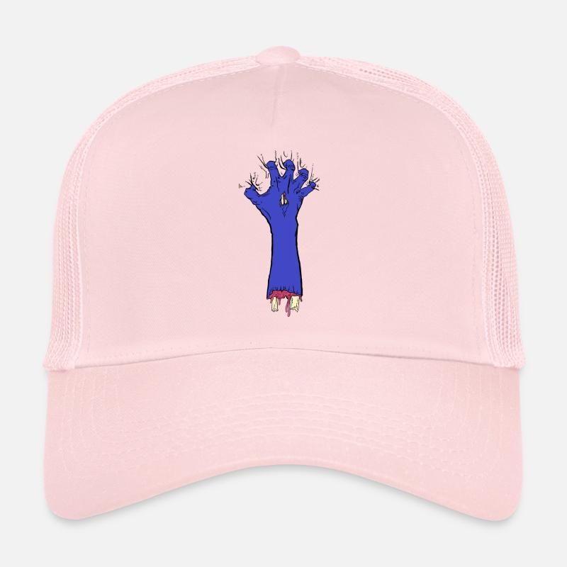 Zombie Greifer blau Trucker Cap