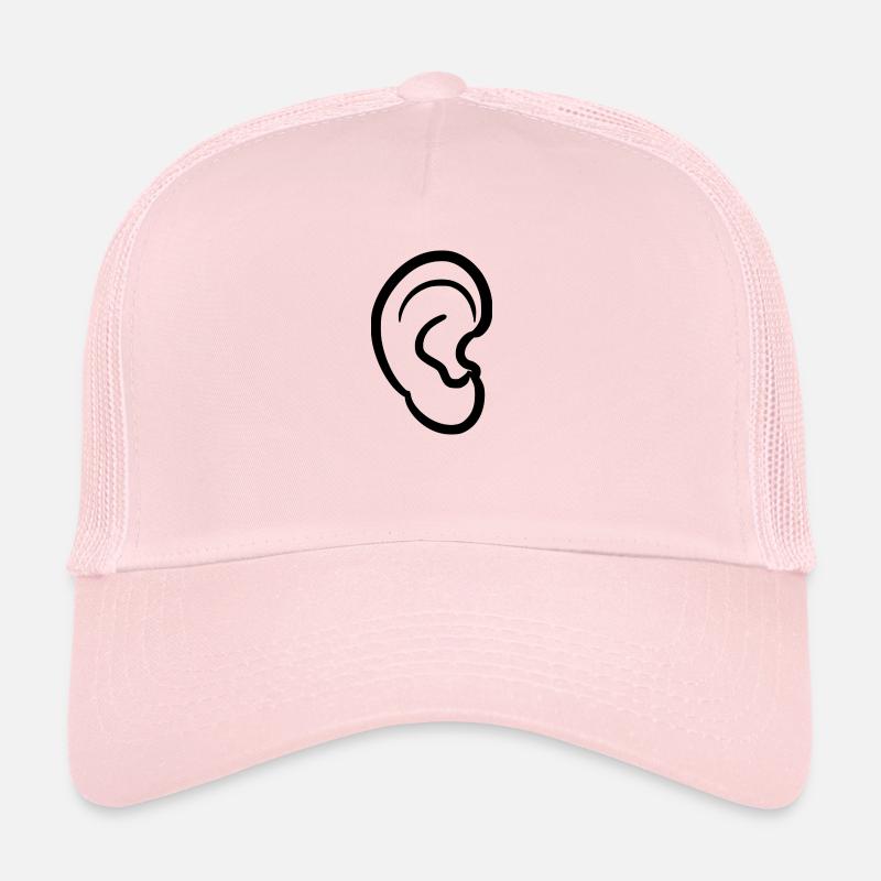 Ohr - Trucker Cap - Hellrosa