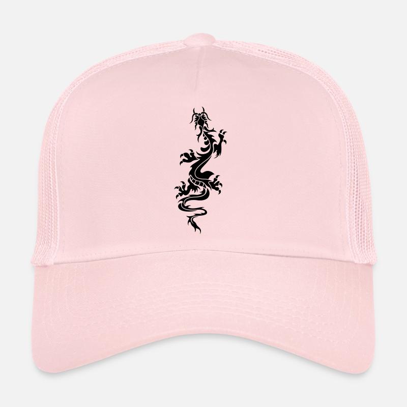 dragon chinois tribal Casquette trucker 