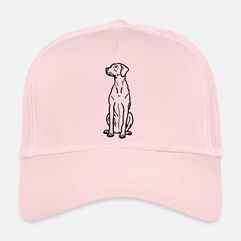 vizsla - www.dog-power.nl - Trucker Cap - Hellrosa