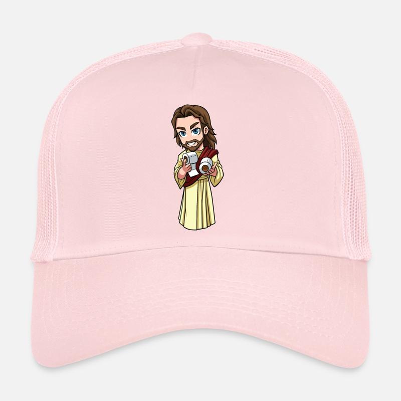 Papier toilette Jésus Casquette trucker 