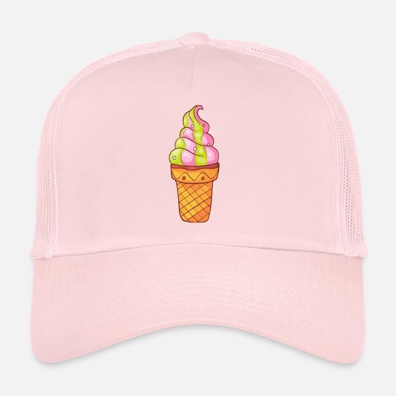 Glace molle Glace Glace Glace Glace de glace Casquette trucker 
