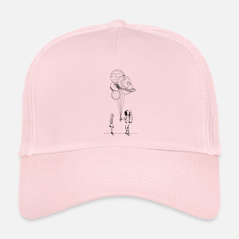 Astronaut - Trucker Cap - Hellrosa