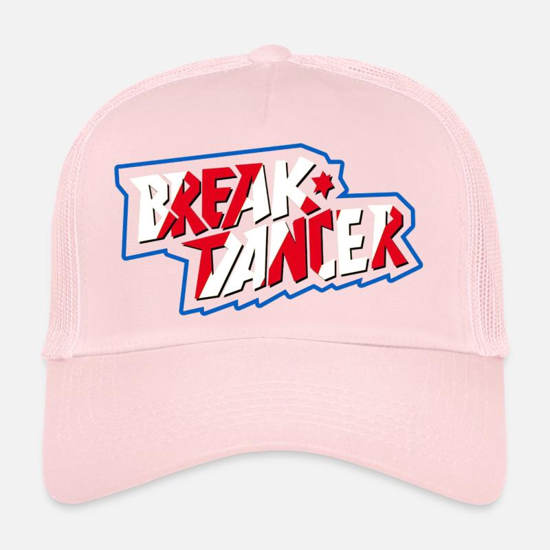 Vibrante Breakdancer Illustration Trucker Cap