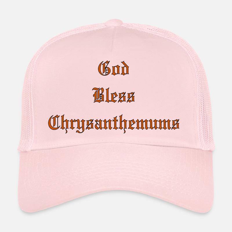 GodBlessChrysanthemums Trucker Cap