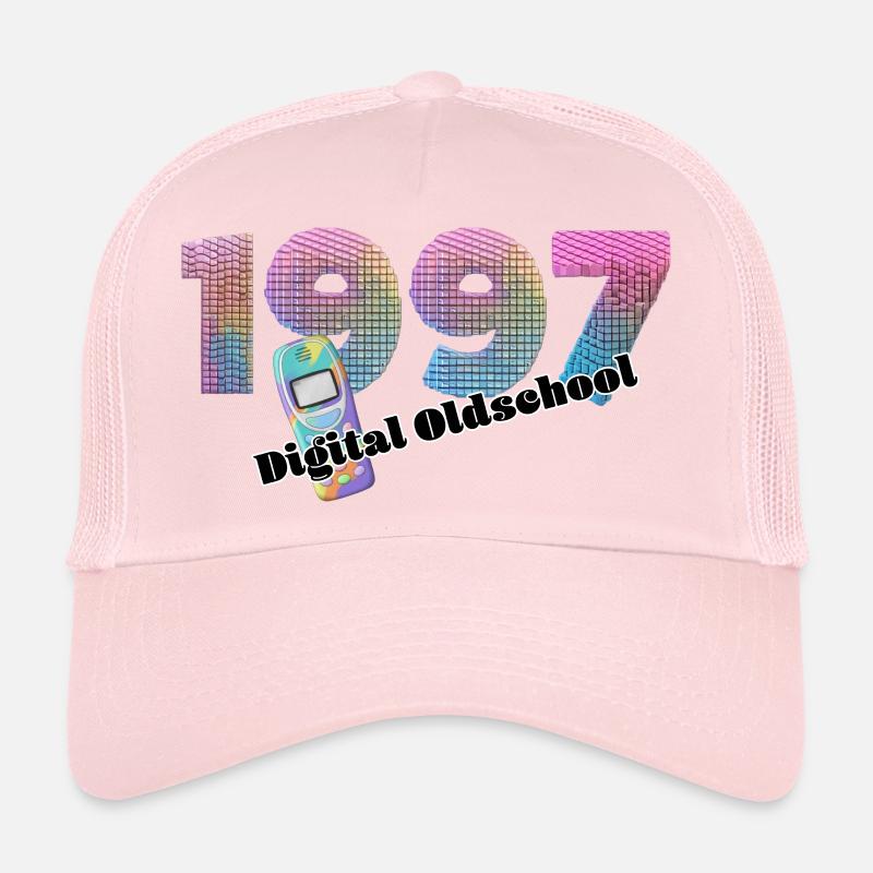 1997 – Début de la vie quotidienne numérique Casquette trucker 