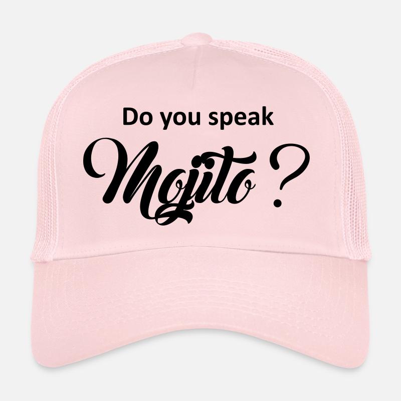 Do you speak mojito ? Casquette trucker 