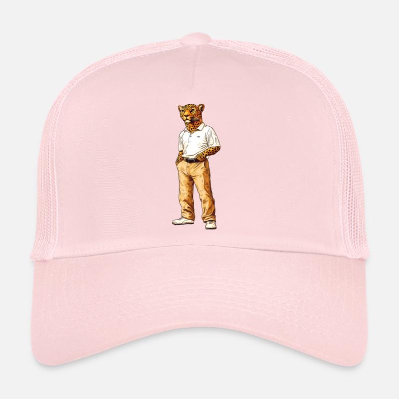 Éventail Léopard Casquette trucker 
