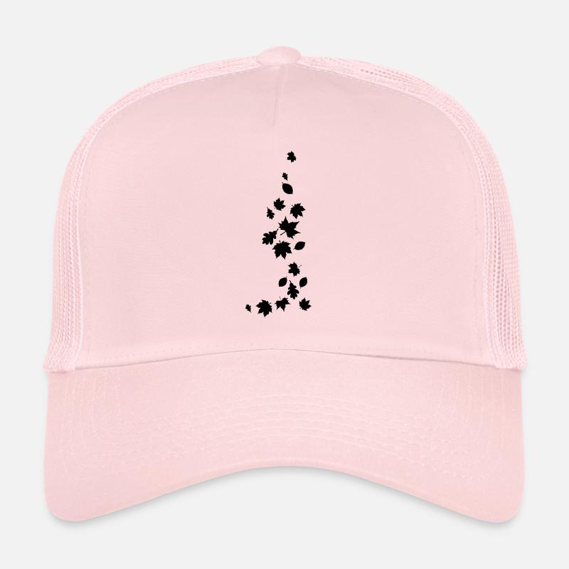 Autumn leaves leaves maple tree oak beech forest park Trucker Cap