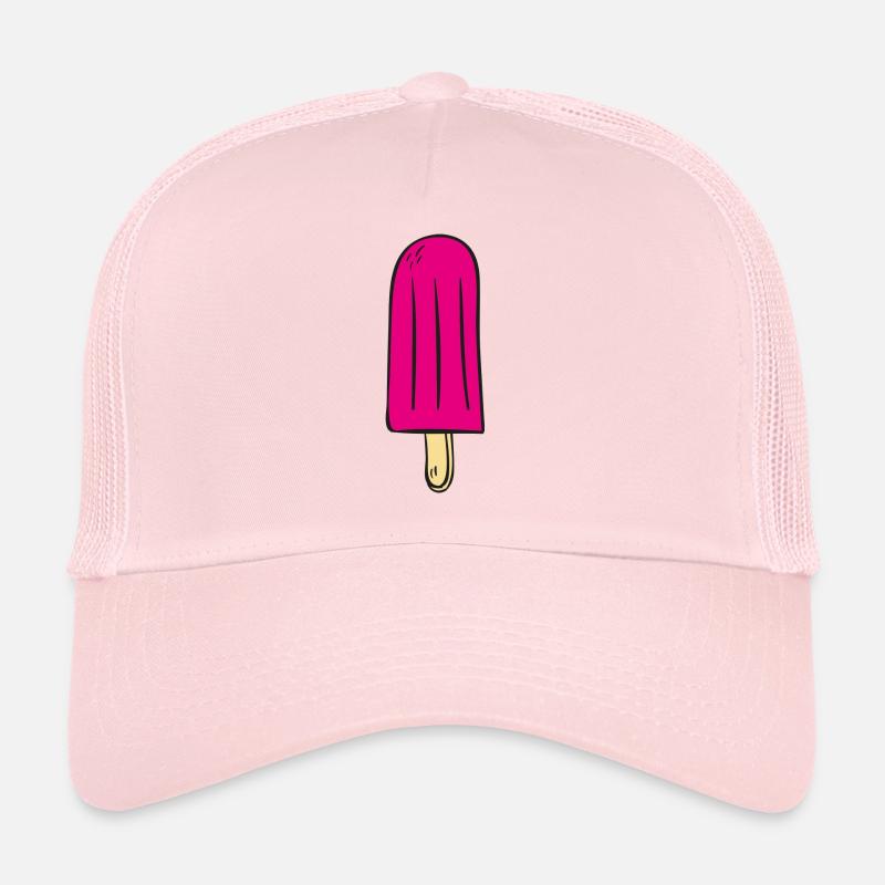 Pink ice lolly Trucker Cap