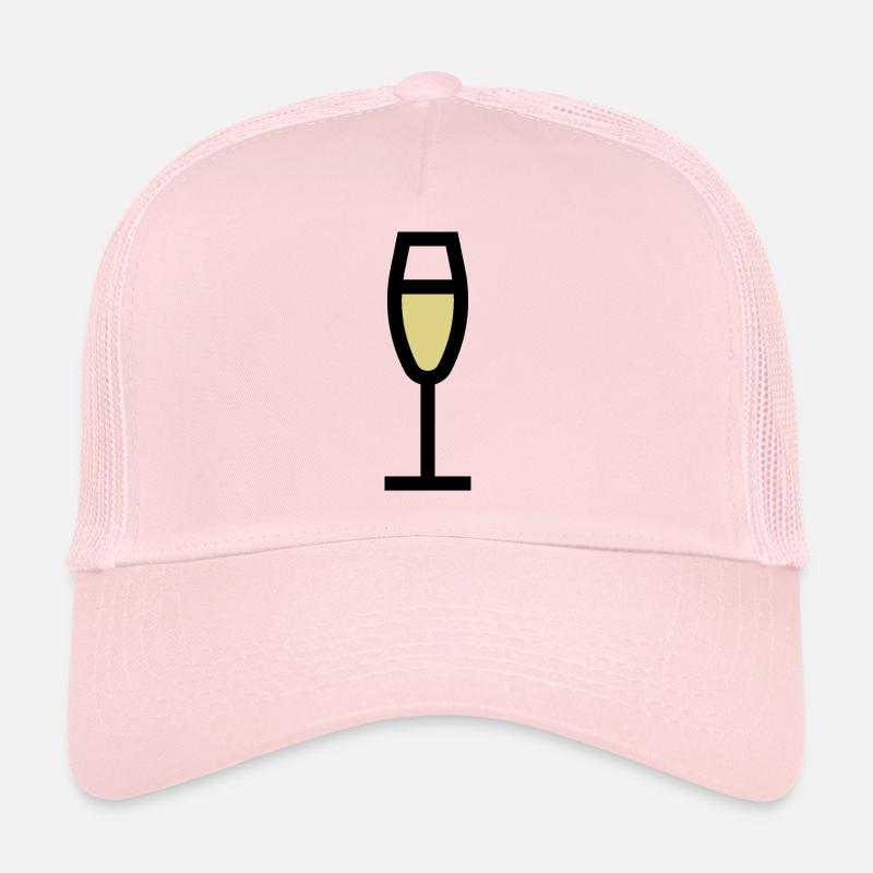 Coupe de , vin mousseux, coupe de Casquette trucker 