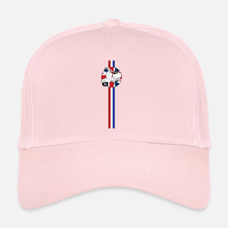 SCOOT STRIPE TRACK JACKET Trucker Cap