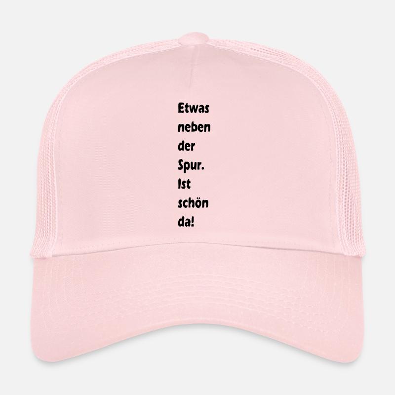 Neben der Spur - Trucker Cap - Hellrosa