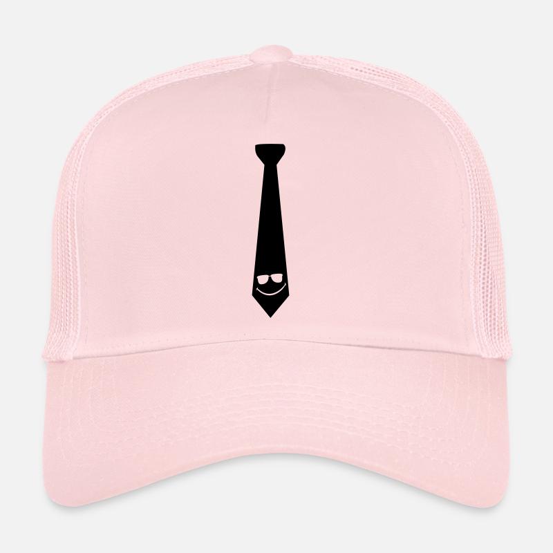 tie_with_smiley Casquette trucker 