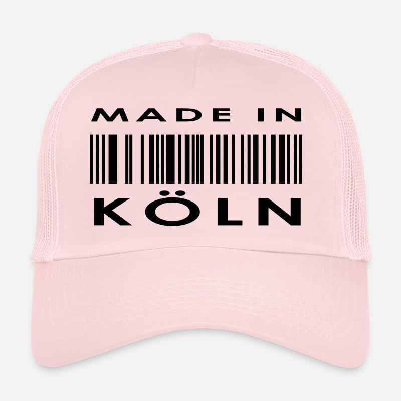 Köln - Trucker Cap - Hellrosa