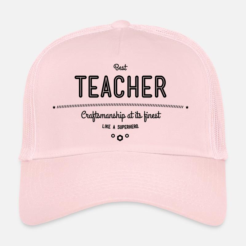 Bester Lehrer - Handwerkskunst vom Feinsten Trucker Cap