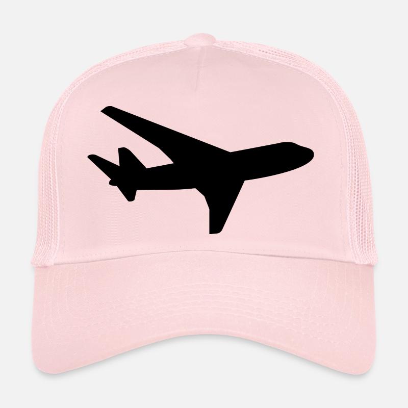 Flugzeug - Trucker Cap - Hellrosa