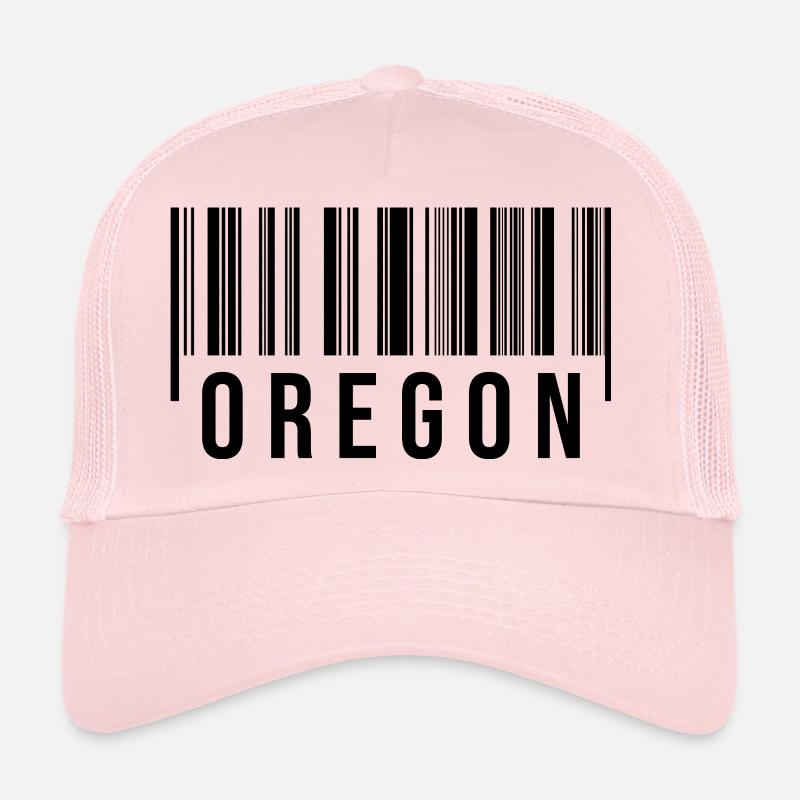 Code-barres de l’Oregon Casquette trucker 