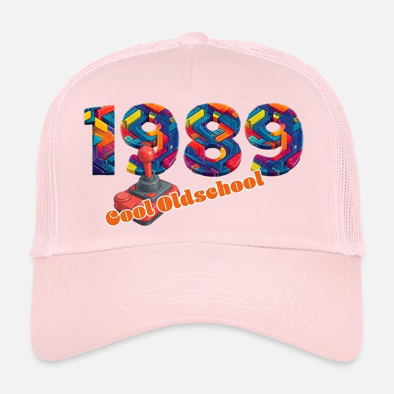 1989 – Retro Digital Gaming Style Trucker Cap