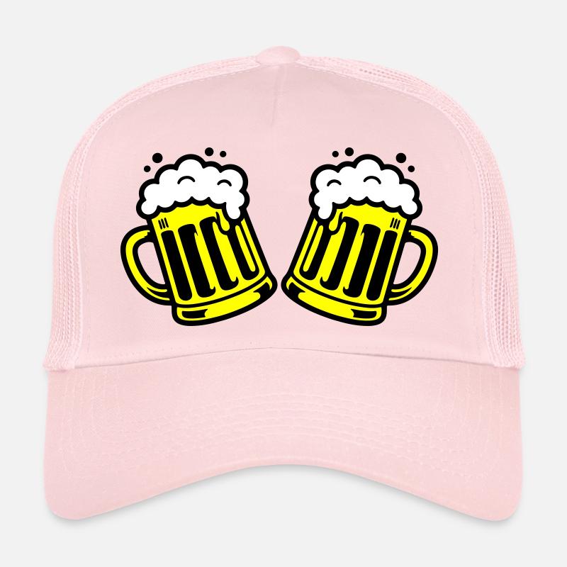 Beer Beer Mug Cheers Comic Trucker Cap