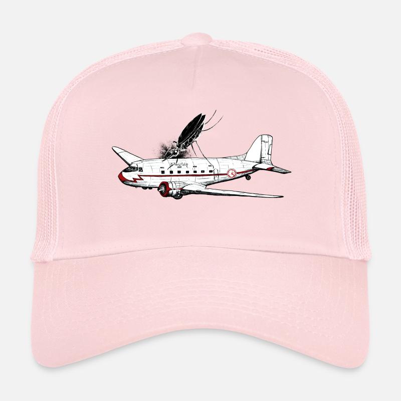 gnat bite - Trucker Cap - pale pink