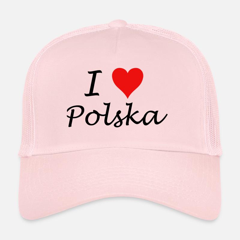 J'aime Polska Casquette trucker 