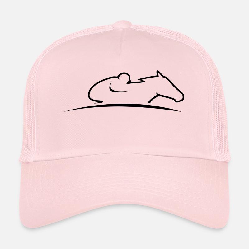 La fascination de la course de galop Casquette trucker 