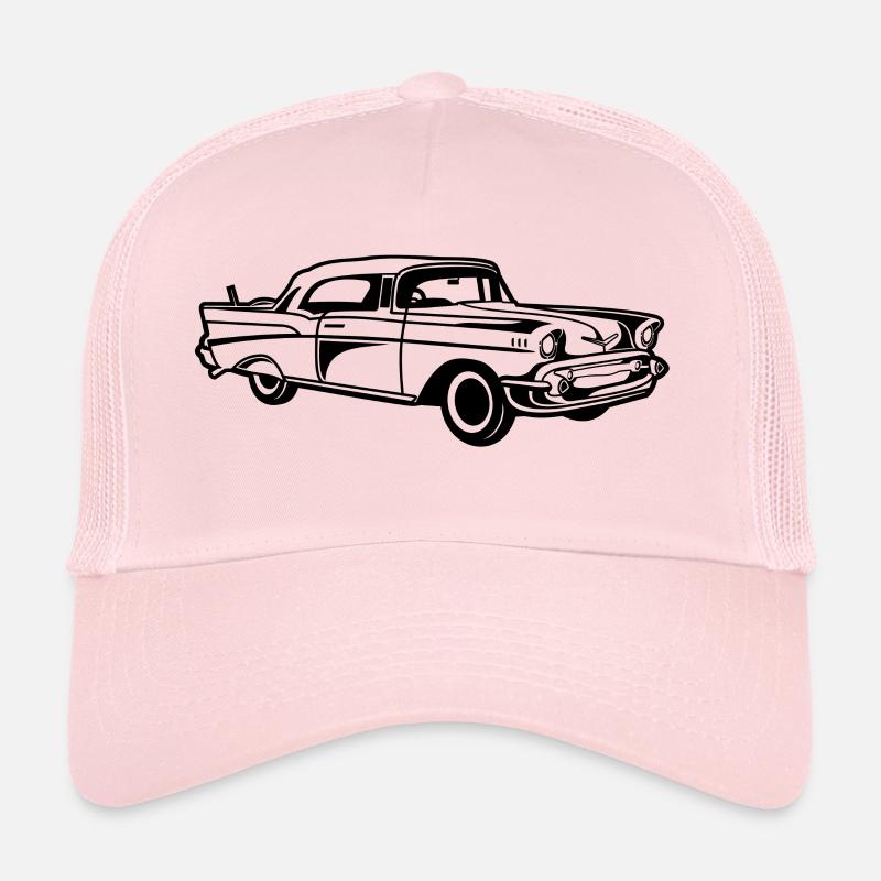 Chevy Bel Air / Oldtimer 01_schwarz Trucker Cap