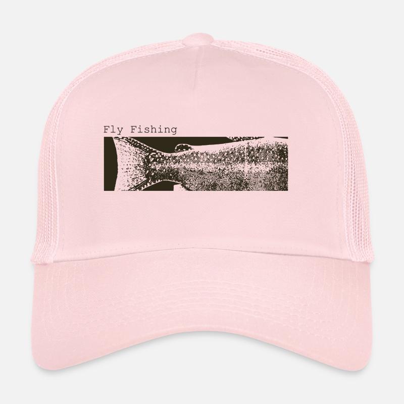 Modell 49 - Forelle - Trucker Cap - Hellrosa