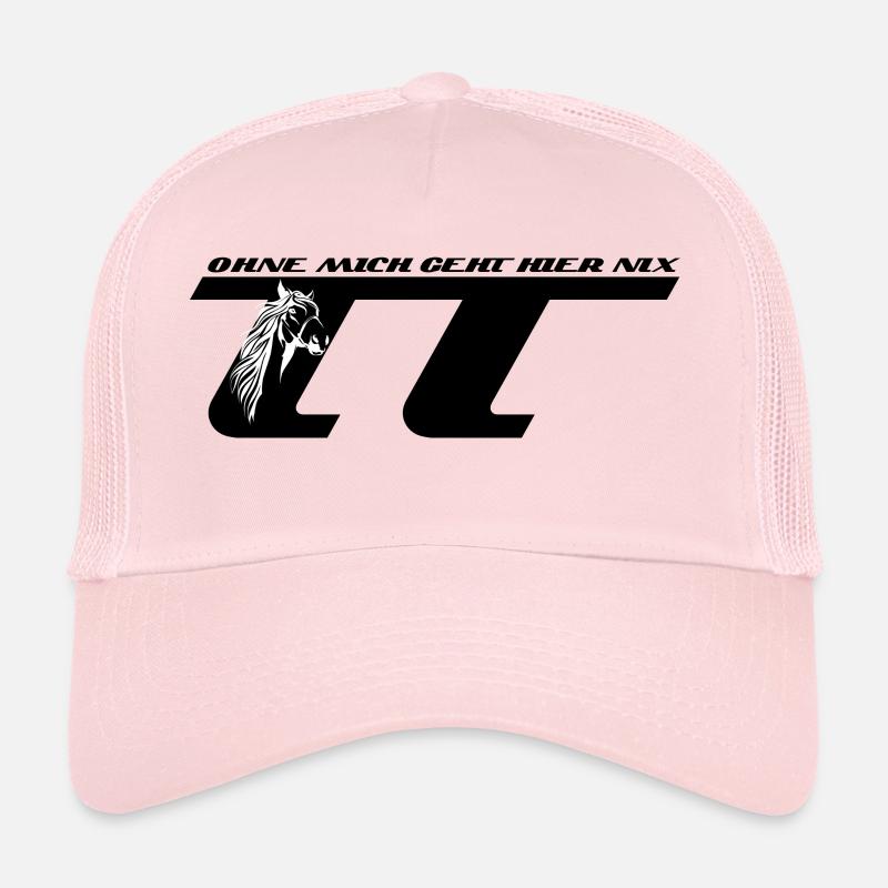 TT Turnier Trottel - Trucker Cap - Hellrosa