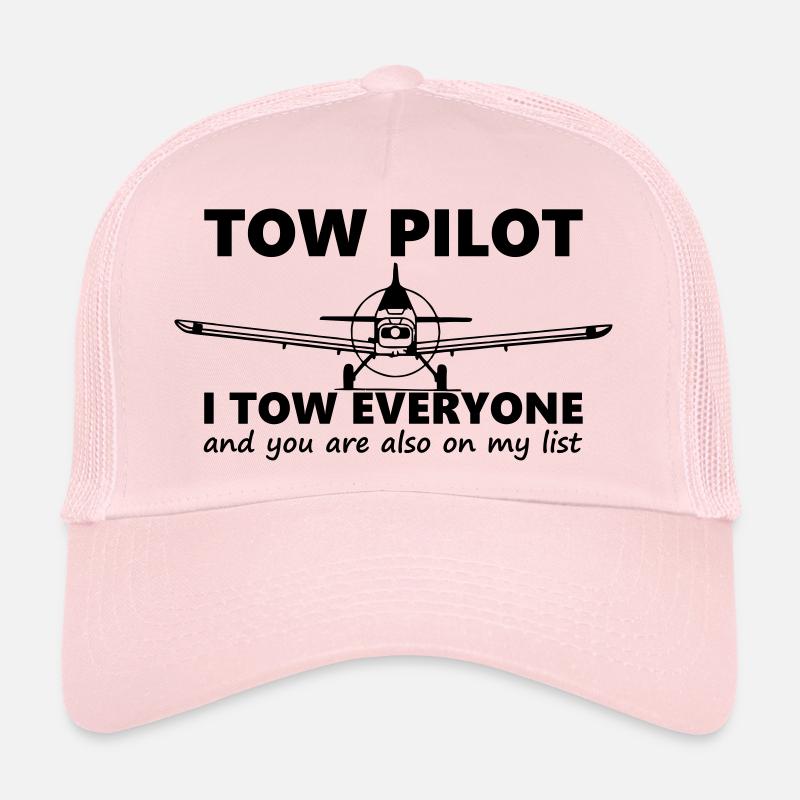 towpilot piper pa25 - Trucker Cap - Hellrosa