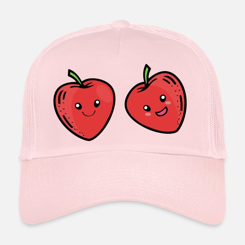 cherry friends - Trucker Cap - Hellrosa