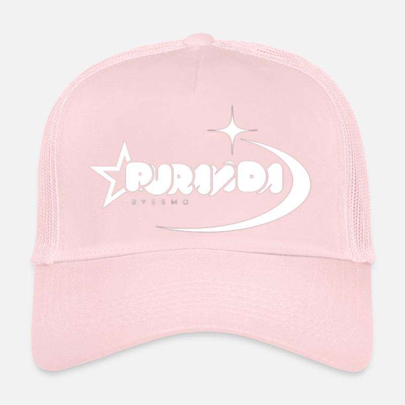 Style spatial avec étoile et comète Casquette trucker 