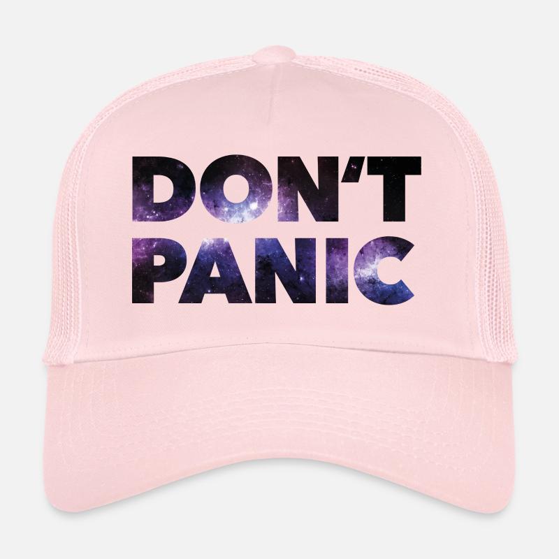 Do not panic * - Trucker Cap - pale pink