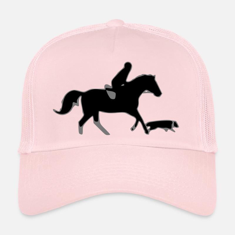 reiter_pferd_hund Casquette trucker 