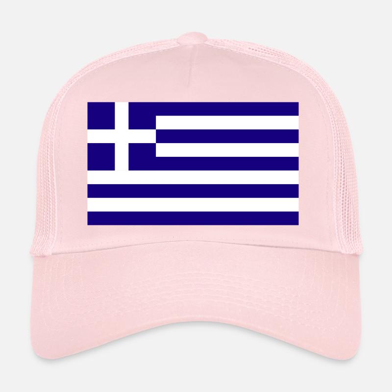 Drapeau national de la Grèce Casquette trucker 