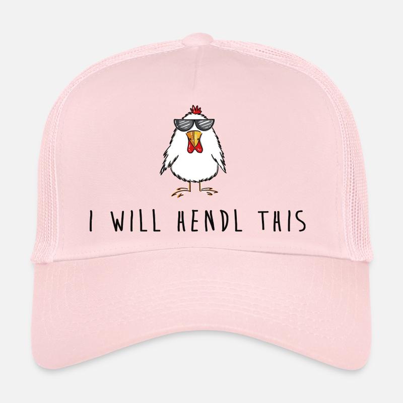 Je vais Hendl ça – Drôles de poulets Casquette trucker 