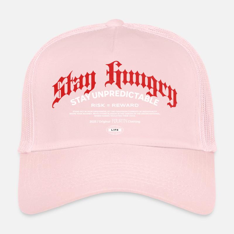 Restez affamé – FØURTN Original 2025 Casquette trucker 