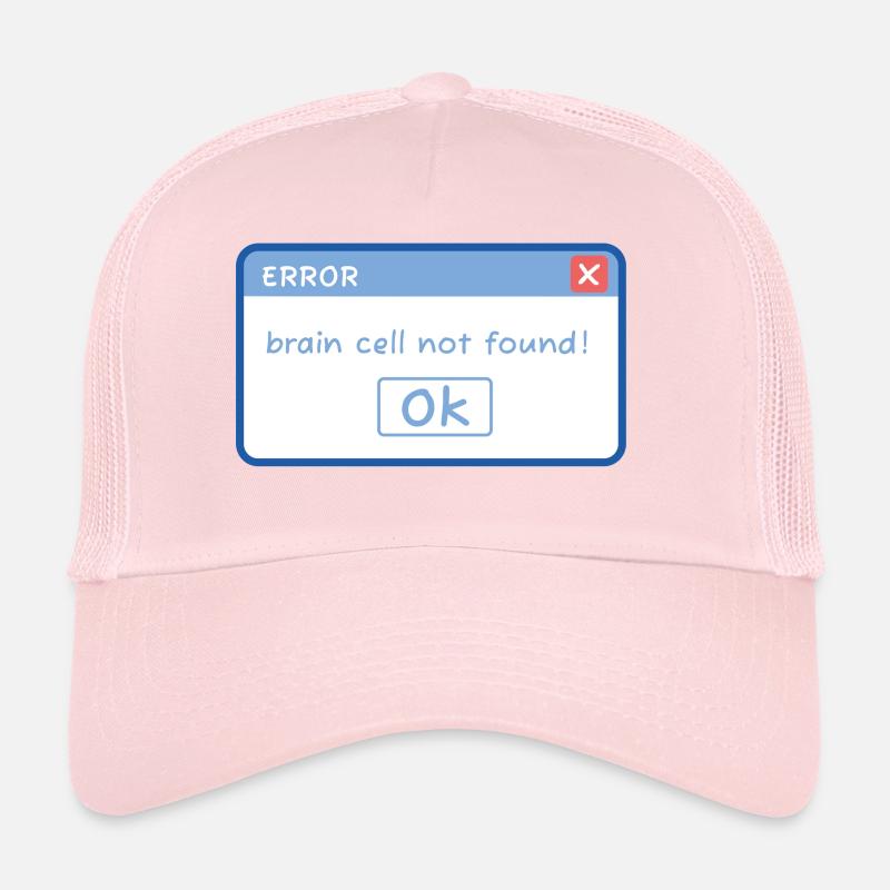 funny E-mail design, meme, idiot, computer humor - Trucker Cap - Hellrosa