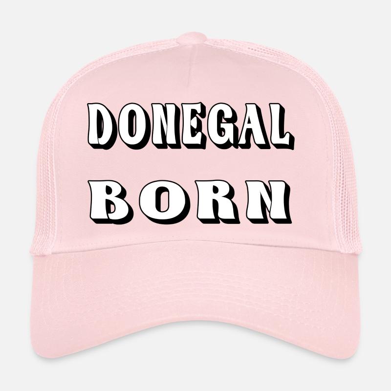 Donegal Born – Irish County Design - Trucker Cap - Hellrosa