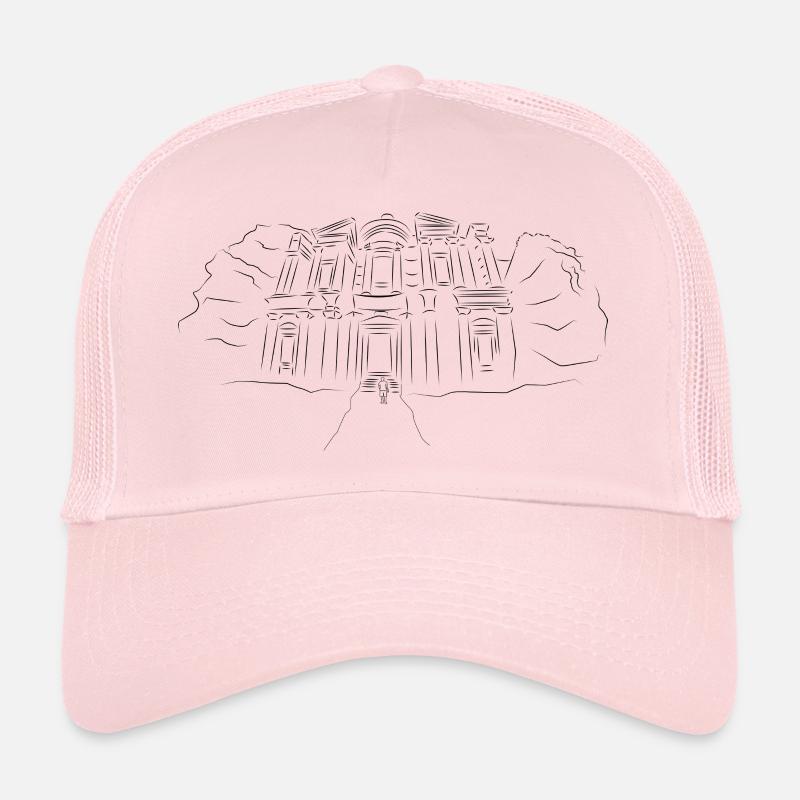Jordanien Petra Wanderlust - Trucker Cap - Hellrosa