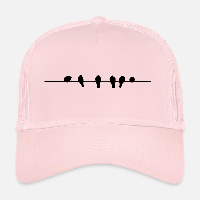 Oiseaux en plomb Casquette trucker 