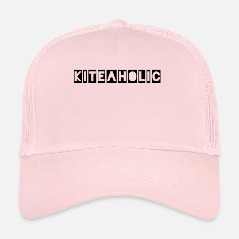 kiteaholic - Casquette trucker  - rose pâle
