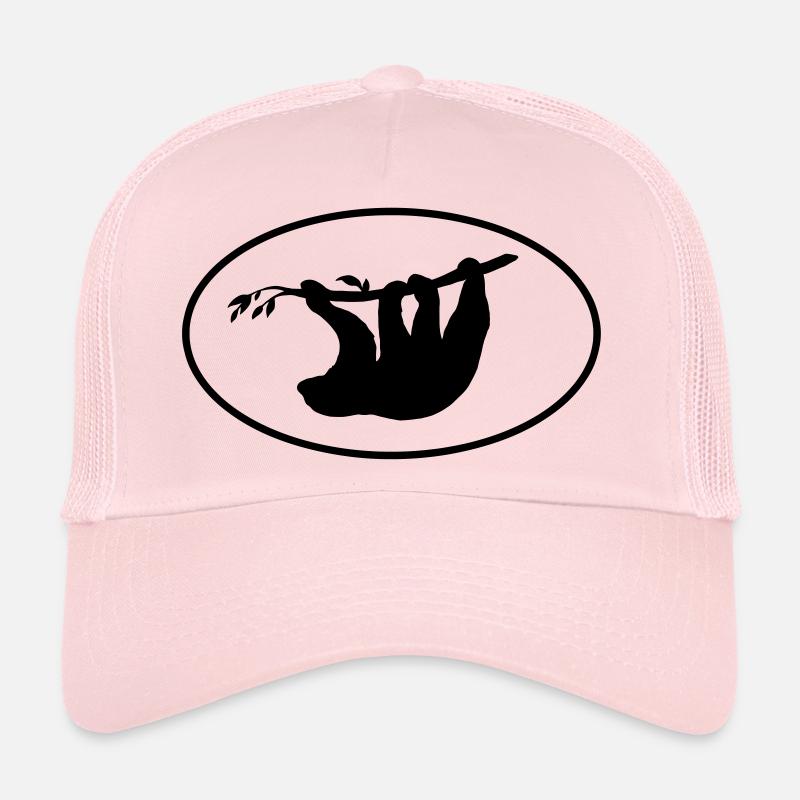 faultier - Trucker Cap - Hellrosa