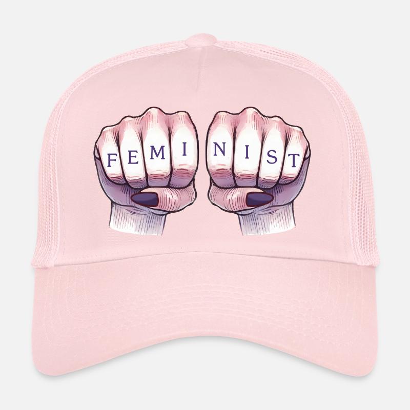 Feministische Fäuste Trucker Cap