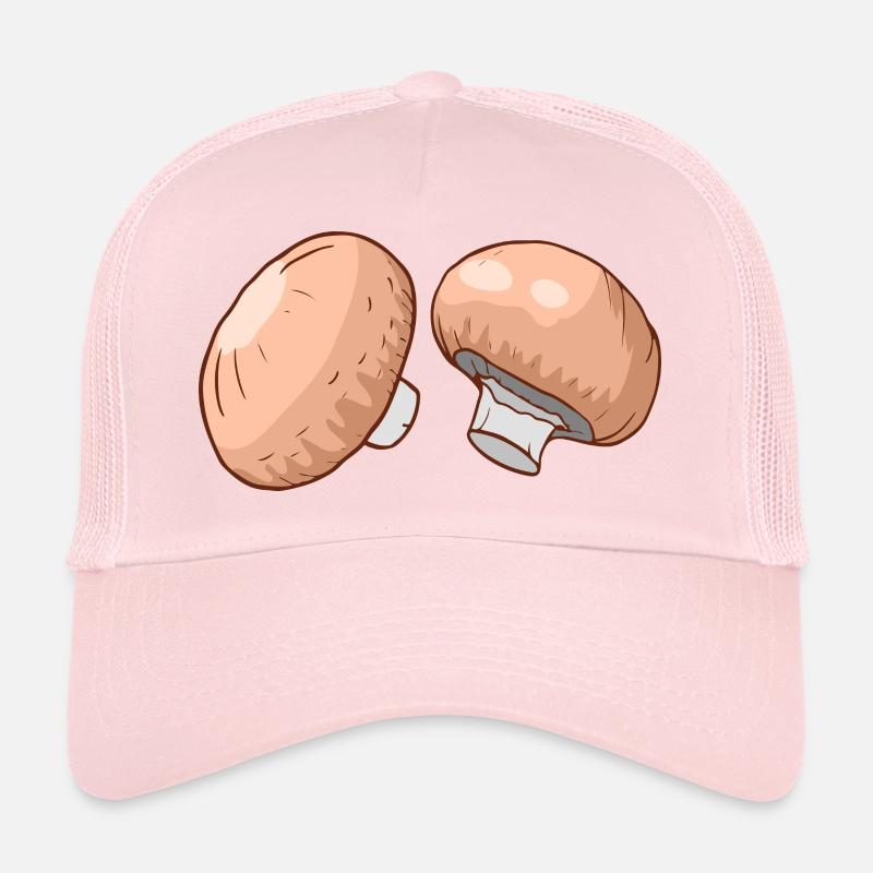 Champignons Egerlinge Angerlinge Pilze Trucker Cap