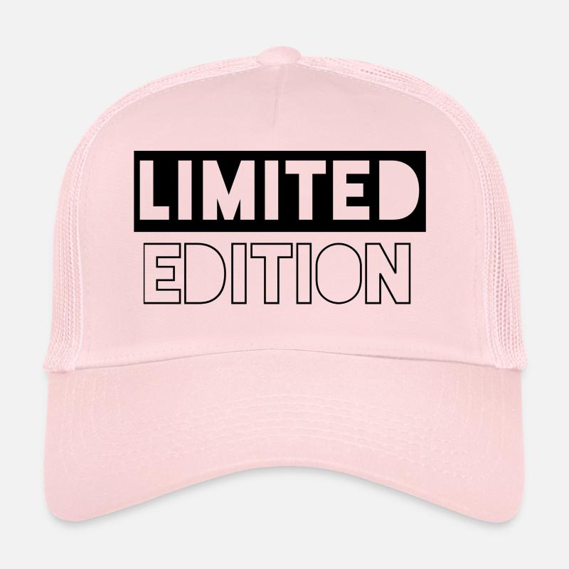 Édition limitée - Casquette trucker  - rose pâle