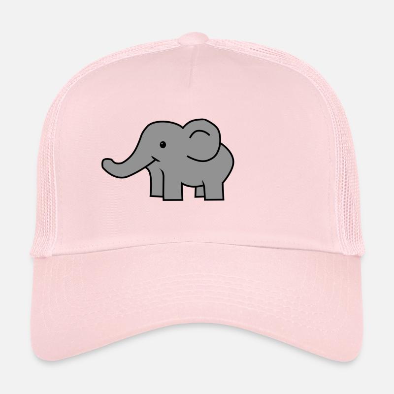 Elefant - Trucker Cap - Hellrosa